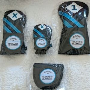 Set of Callaway Leather Headcovers